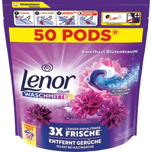 Lenor tabl. 50ks color Amethyst